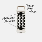 Turtlebox Ranger Li-Ion Battery-Powered Ultra-Portable Speaker, Ivory