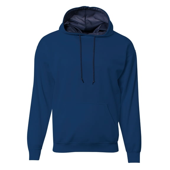 A4 N4279 Mens Sprint Fleece Hoodie - Navy - S