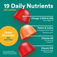 thumbnail image 4 of SmartyPants Prenatal Plus Multivitamin & Omega 3 Gummies with Methylfolate 90 Count, 4 of 11