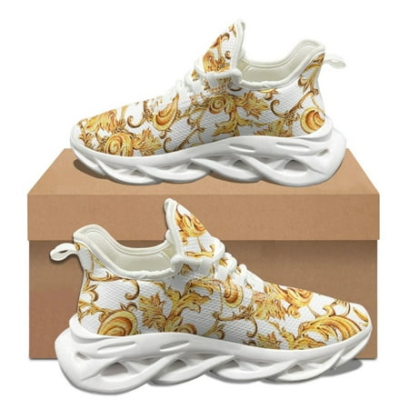 

Baroque Art Pattern Print Women s Summer Casual Sneakers Classic Street Outdoor Sports Shoes Comfort Breathable Casual Shoes