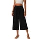 thumbnail image 1 of Pantalones Sueltos para Mujeres de Verano Pata Recta de Color Sólido con Bolsillos Y Cintura Elástica para Pantalones Casuales para Mujeres de Verano, 1 of 6