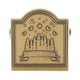 thumbnail image 1 of Clip de Carpeta de Latón, Fuerza de Sujeción Fuerte, Soporte de Página de Carpeta decorata para Diario, Cuaderno, Papel de Dibujo, Papel de Boceto, 1 of 7