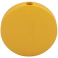 thumbnail image 2 of 200 Yellow Flat Round Wood Beads 15mm Diameter 4.2mm Thick with 1.2mm Hole, 2 of 2