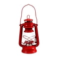 thumbnail image 1 of Lámpara de aceite de queroseno retro, lámpara de camping, regalo, portátil, creativa, centro de mesa Rojo, 1 of 9