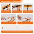 thumbnail image 4 of Window Cleaning Tools Window Squeegee: 2 in 1 Double-Sided Professional Cleaner Window Washing Kit with Extension Pole 20+ Ft Duster for Hig, 4 of 9