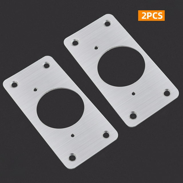 Furniture Hinge Repair Plate for Kitchen Cabinets Stainless Steel Cupboard Drawer Window Door Hinges Repair Kit Fittings