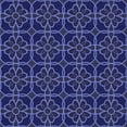 thumbnail image 1 of Ahgly Company Machine Washable Indoor Square Transitional Royal Blue Area Rugs, 5' Square, 1 of 7
