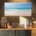 thumbnail image 1 of Design Art - White Waves Kissing Beach Sand, 1 of 3