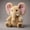 Beige, variant on Cute Hide And Seek Elephant Plush Doll – Interactive Stuffed Animal with Multi Function, Songs, and Soft Material for Play and Comfort, Blue