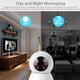 thumbnail image 5 of Cámara de seguridad para perros con monitor de bebé de 2 MP, 2,4 G, wifi, 360 grados, para el hogar, con seguimiento de movimiento inteligente, aplicación de teléfono, visión nocturna por infrarrojos,, 5 of 9