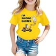 thumbnail image 4 of T-Shirts pour Filles Col Ras du Cou T-Shirts Graphiques Tenues d'Été pour Filles Hauts 10-11 Ans, 4 of 4
