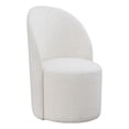 thumbnail image 1 of Meridian Furniture Hautely Cream Fabric Accent Chair, 1 of 8