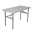 thumbnail image 2 of mesa rectangular plegable 122.4 x 60.9 x 73.6 cm blanco polietileno, 2 of 5