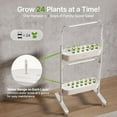 thumbnail image 5 of SUNCOZE 2-Tier Hydroponics Growing System Kit with 24 Pods – Full Spectrum Grow Lights Hydroponics System equipped with smart controller, Indoor Herb Garden Kit, 5 of 9