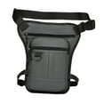 thumbnail image 2 of TTETTZ Thigh Drop Leg Bag Motorcycle Trendy Sport Pack for Outdoor Riding Traveling Gray, 2 of 9