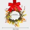 thumbnail image 2 of 2PCS Mini Wreaths with Ribbon for Kitchen Cabinet, Porch, Wall, Window Decor, 2 of 2