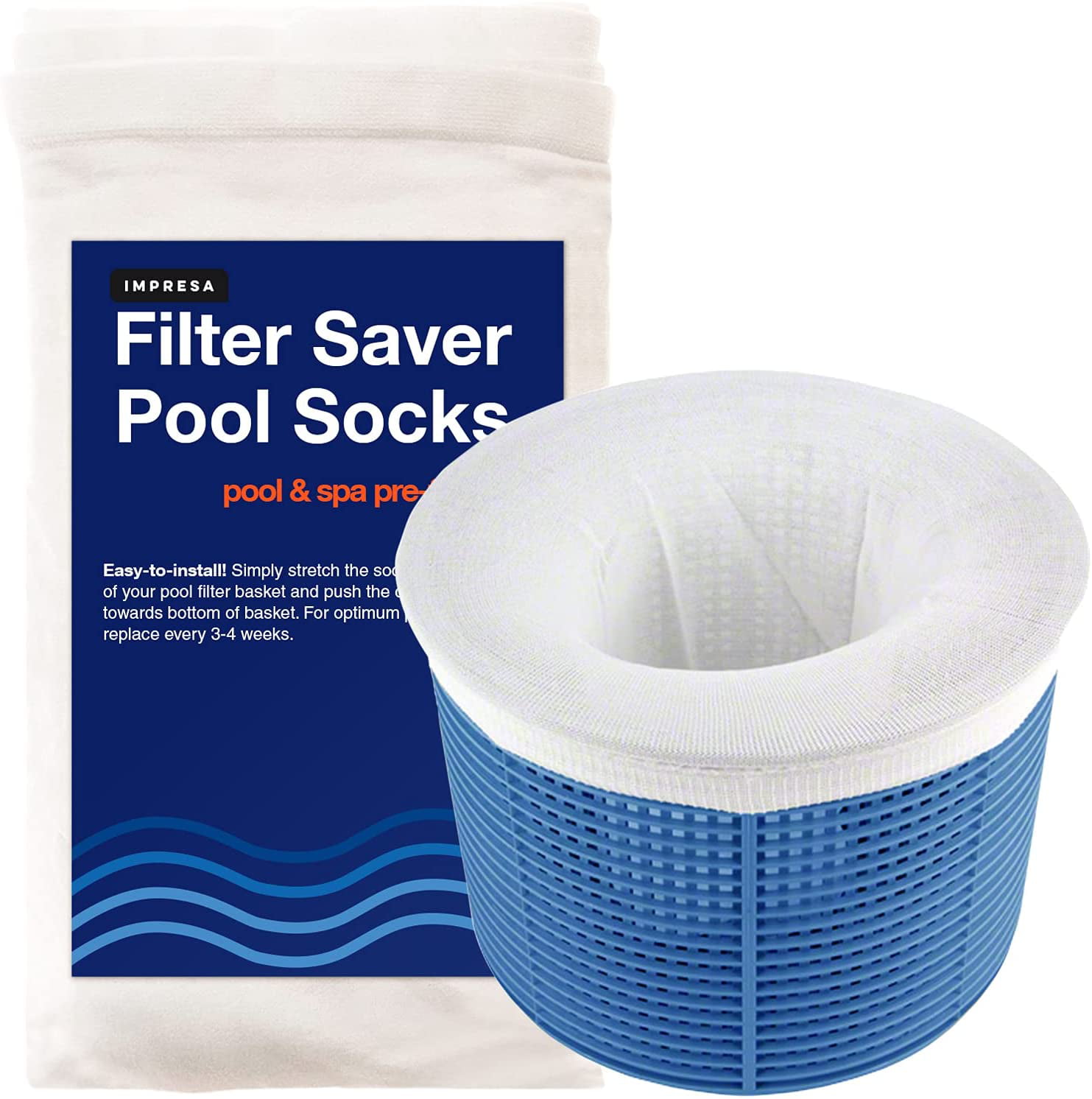 Baskets,&Skimmers Removes Debris Leaves Oil Scum & More! Kyerivs Pool Skimmer Socks- Pack of 10 Fine Nylon Mesh Screen Sock Perfect Filter Savers to Protect Your Filters Pollen Bugs 