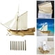 thumbnail image 5 of Kits de construcción de maquetas de velero de madera a escala 1/80 para decoración del hogar y escritorio. Cañón de bronce 8 piezas, 5 of 9