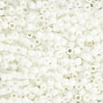 thumbnail image 2 of Miyuki Delica Seed Beads – Size 11/0 (1.6 mm), DB0352, Matte Ivory, 7.2 g, Approx. 1440 Beads, 2 of 7