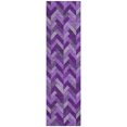 thumbnail image 2 of Addison Rugs Chantille Indoor/Outdoor Transitional Geometric Purple Machine Washable Runner Rug, 2'3" x 7'6", 2 of 8