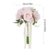 thumbnail image 5 of Ramo de boda de flores simuladas de flores y orquídea de seda • Adorno floral bohemio de novia • Decoración duradera • Fotografía de boda, 5 of 9