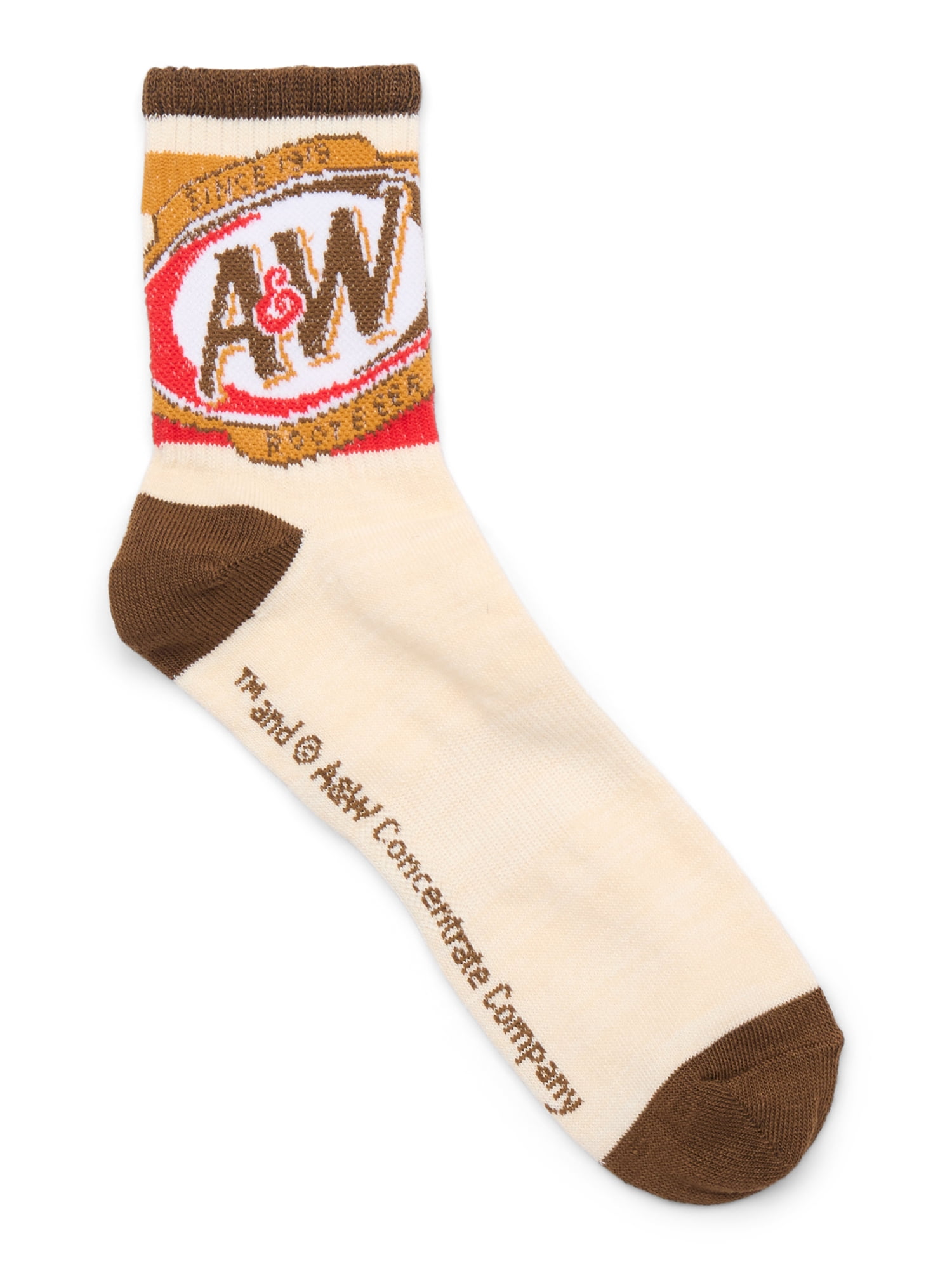 Soda Brands Men's Quarter Crew Ankle Socks, 6-Pack, Shoe Sizes 8-12