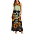 thumbnail image 2 of Skull Sleeveless Dress Dresses Gala Dresses for Special Events, 2 of 6