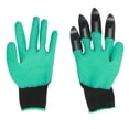 thumbnail image 2 of Guantes de jardín - Construido en 4 garras para una jardinería fácil Excavación Plantación Paisajismo resistente a pinchazos Total Value HGI-2268, 2 of 5