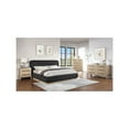 thumbnail image 4 of Meridian Furniture Kaya Natural Chest with vegan Leather Upholstered Handles, 4 of 11