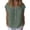82Green181, variant on WERYOUNG Women's Blouses Short Sleeve Button Down Blouse Classic Collar Solid Color Casual Summer Fashion Pullover Shirts Trendy Top M