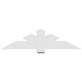 thumbnail image 4 of 60"W x 15"H x 2"D x 6"F, 6/12 Pitch, Kennewick Architectural Grade PVC Gable Bracket, 4 of 8