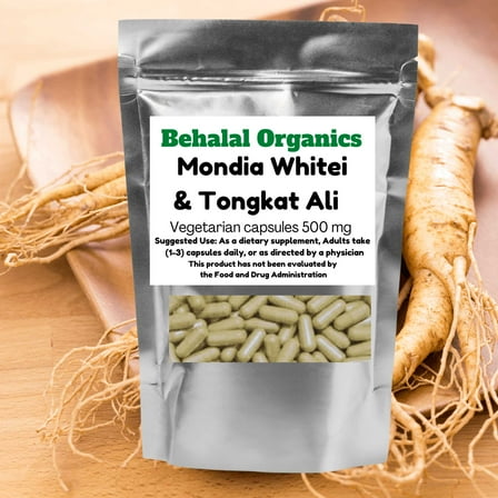 Tongkat Ali & Mondia whitei Mulondo 500mg Quick Capsules