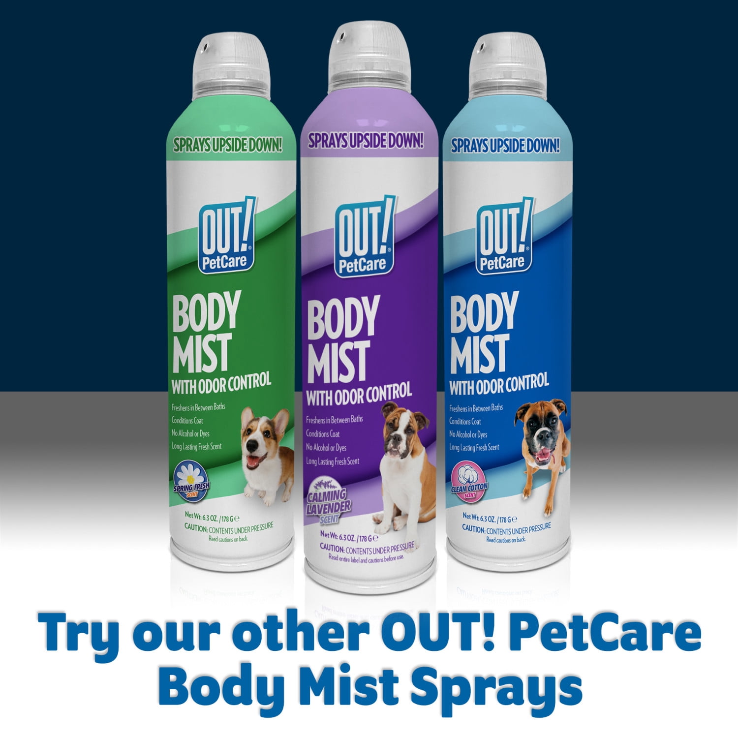 (2 pack) OUT! Petcare Body Mist for Dogs- Lavender 6.3oz