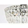 thumbnail image 6 of Home Decor Tranquil 4 Light Chrome Flush Mount Clear Royal Cut Crystal, 6 of 7