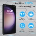 thumbnail image 4 of Funda de batería KCKEBLM para Samsung Galaxy S22 Ultra/S23 Ultra 6.8", 4 of 7