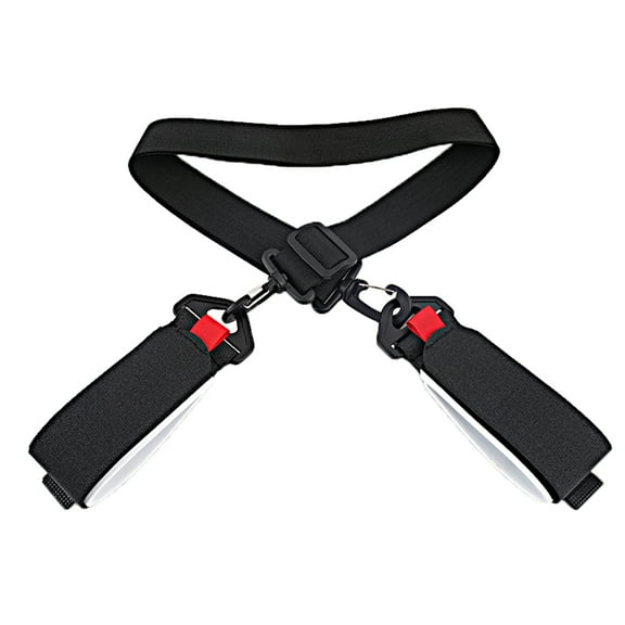 Adjustable Ski Straps & Pole for Carrier Shoulder for Ski Gear Travel Carrying