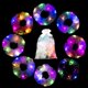thumbnail image 3 of Accesorios para el cabello LED Scrunchies POZILAN Light Up para mujer, 3 of 6