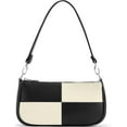 thumbnail image 2 of HLJDBB Shoulder Bag for Women Retro Vegan Leather Classic Tote HandBags Purses with Zipper Closure, 2 of 9
