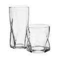 thumbnail image 3 of Juego de Vasos Crisa Vidrio Transparente Diseño Rombus, 3 of 4