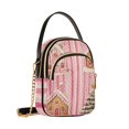 thumbnail image 7 of FORMRS Crossbody Bag for Women Quilted Travel Shoulder Cell Phone Purse with Chain Strap Handbag, Gingerbread Houses, 7 of 7
