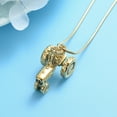 thumbnail image 3 of Tractors Cremation Jewelry for Ashes Ash Holder Urn Necklace Lockets for Human Ashes Memorial Pendant, 3 of 5