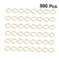 thumbnail image 3 of OUNONA 500Pcs Open Rings for Jewellery Accessories in Golden 6x6mm, 3 of 8