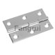 thumbnail image 3 of For 25 Inches Long 6 Mounting Holes Stainless Steel Butt Hinges 20 Pcs, 3 of 5