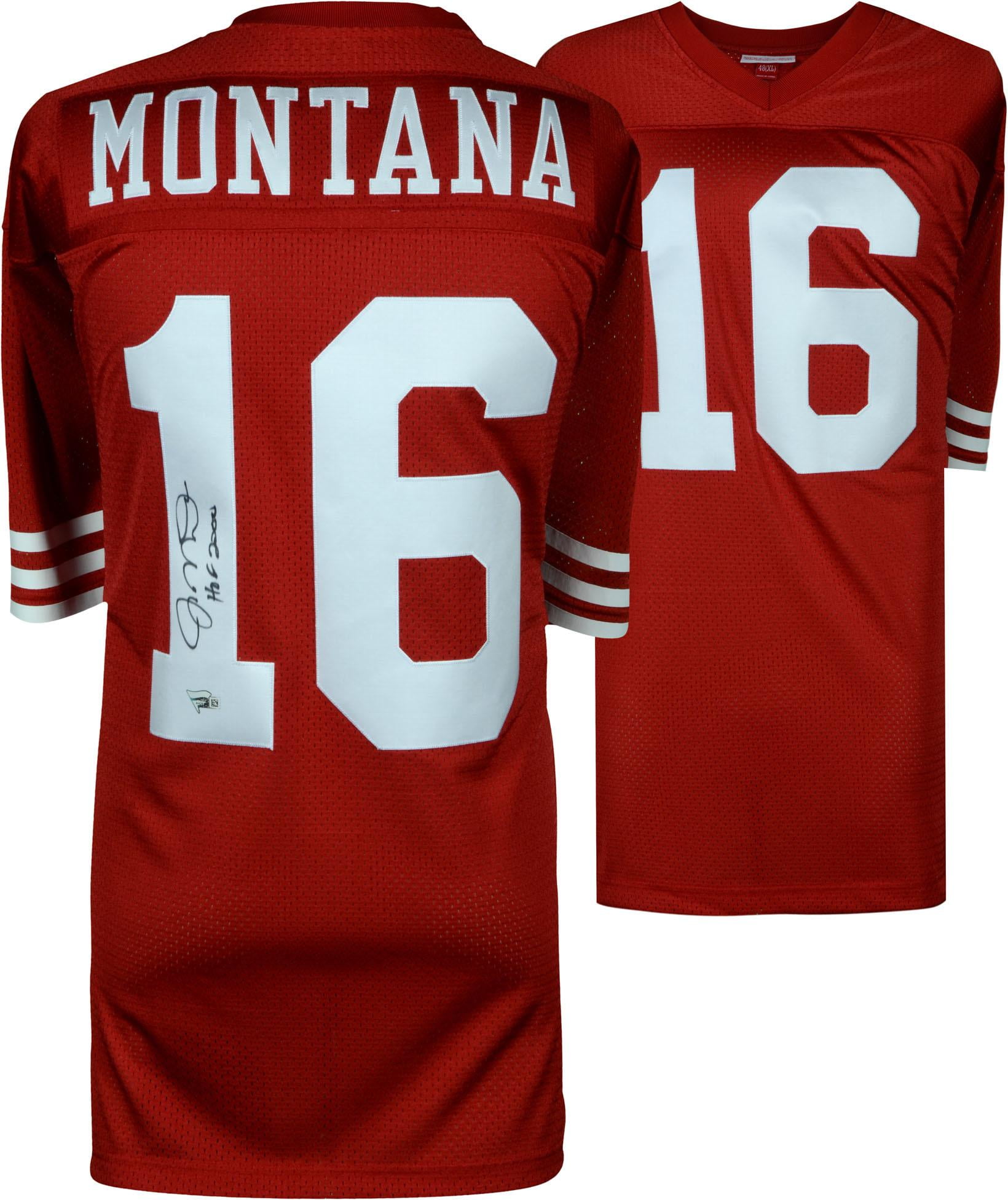 joe montana jersey mitchell & ness