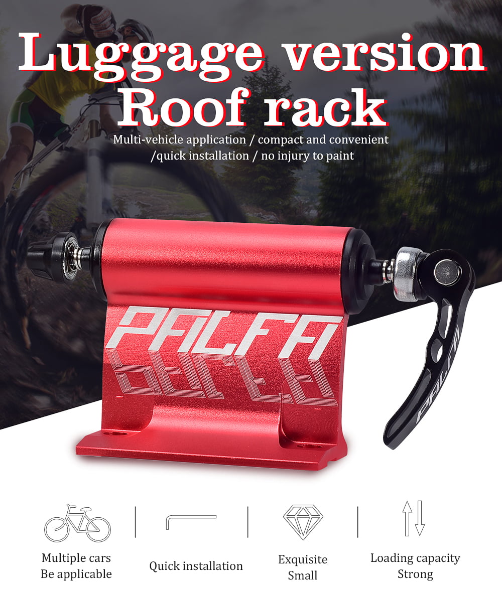 PALFA Bike Quick-release Car Truck Alloy Fork Lock Roof Mount Rack Carrier 