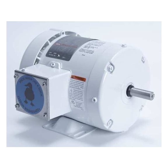 Leeson Washdown Motor,1/2 HP,Rigid Base,CWSE 112427.00