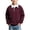 Wine, variant on BLVB Boys Girls Long Sleeve Sweatshirts Kids Button Collared School Uniform Tops Drop Shoulder Pullover 3-14Y(Wine,13-14 Years)