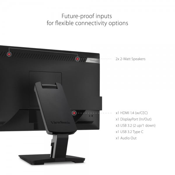 viewsonic touch screen monitor price factory