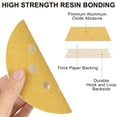 thumbnail image 2 of LotFancy 100Pcs 5 in 8-Hole 60 Grit Hook-and-Loop Sanding Disc Sandpaper, 2 of 6