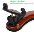 thumbnail image 6 of 2X Violin Shoulder Rest Support Professional 3/4 4/4 Adjustable Maple Wood Violin Shoulder Rest Violin Parts Accessories, 6 of 8